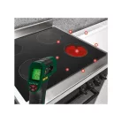 ParkSide PTI 380 C2 / PTIA 1 infravörös hőmérő lézeres célzóval, lézeres infrahőmérő, tárgyhőmérő -50 től +380 °C -ig 8 pontos lézerrel