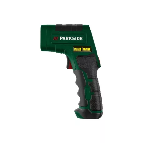 ParkSide PTI 380 C2 / PTIA 1 infravörös hőmérő lézeres célzóval, lézeres infrahőmérő, tárgyhőmérő -50 től +380 °C -ig 8 pontos lézerrel