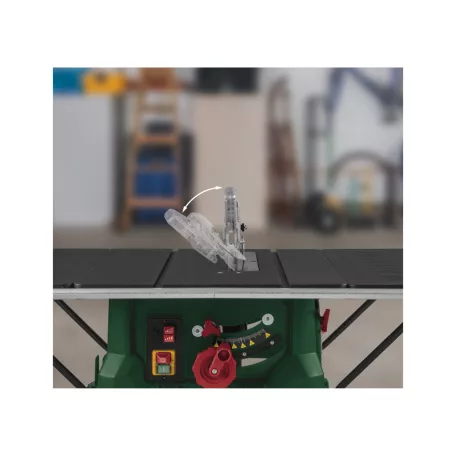 BONTOTT csomagolású, használt ParkSide PTKS 2000 H5 kétsebességes elektromos 2000W asztali körfűrész 2 x 254mm fűrészlappal
