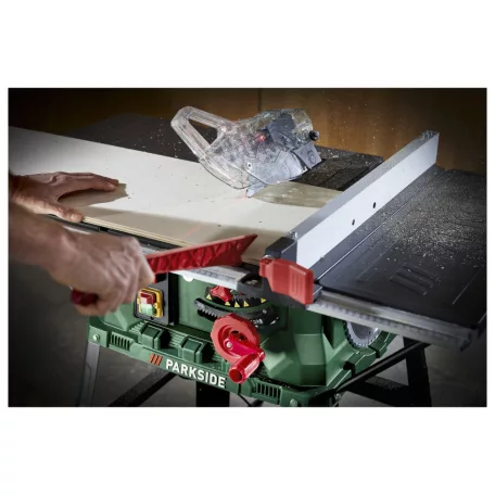 ParkSide PTKS 2000 H5 kétsebességes elektromos 2000W asztali körfűrész 2 x 254mm fűrészlappal 3év