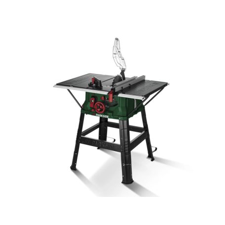 ParkSide PTKS 2200 A1 2200W elektromos asztali körfűrész 254 mm 24 fogú keményfém fűrészlappal 94 x 95 x 105 cm