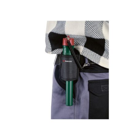 ParkSide PTMD A1 hordozható fémdetektor, 20 - 60 mm 360° kézi fémkereső, övtáskával és nyakpánttal