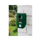 Bontott, HIBÁS ParkSide PTUS 1 A1 Solar Animal Repeller - ultrahangos, napelemes, mozgásérzékelős, akkus kutya-macska riasztó, állatriasztó 1300 mAh HIBÁS (18650 SM-3P) li-ion akkuval