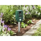 Bontott, HIBÁS ParkSide PTUS 1 A1 Solar Animal Repeller - ultrahangos, napelemes, mozgásérzékelős, akkus kutya-macska riasztó, állatriasztó 1300 mAh HIBÁS (18650 SM-3P) li-ion akkuval