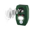   ParkSide PTUS 1 A1 Solar Animal Repeller - ultrahangos, napelemes, mozgásérzékelős, akkus kutya-macska riasztó, állatriasztó 1300 mAh cserélhető (18650 SM-3P) li-ion akkuval