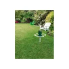ParkSide PTUS360 1 B2 Solar Animal Repeller - 360°-os ultrahangos, napelemes, mozgásérzékelős, akkus kutya-macska riasztó, állatriasztó 3 x 1.2V 800 mAh cserélhető Ni-MH akkuval