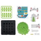 PlayTive Spiral Labyrinth Construction Kit 56 részes Spirál Labirintus építőkészlet, elemes tudományos játék készlet