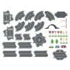   lupilu / PlayTive City Road Set 35 darabos fa autópálya szett, városi - utca készlet