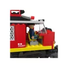 PlayTive Clippys Freight Train 753 részes tehervonat építőkocka készlet, világító, távirányítós, elemes vonat 2.5m sínpályával, rámpával és 1 db autóval