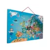   PlayTive 75 x 45 cm fa 94 részes Európa mágneses térkép, puzzle (Magnetic Map of Europe)