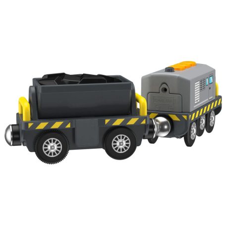 PlayTive 3 az 1 -ben önjáró, elemes, mágneses mozdony / vonat szett diesel-, személy és teher mozdonnyal, hang- és fényeffektusokkal, fa vonat szettekhez