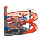 liupilu / PlayTive Racers XL fa parkoló, 4 szintes parkolóház 2 autóval, helikopter leszállóval, jármű lifttel (PlayTive Car Park, PlayTive parkoló)