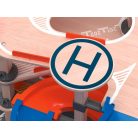 liupilu / PlayTive Racers XL fa parkoló, 4 szintes parkolóház 2 autóval, helikopter leszállóval, jármű lifttel (PlayTive Car Park, PlayTive parkoló)