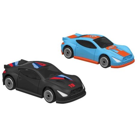 liupilu / PlayTive Racers XL fa parkoló, 4 szintes parkolóház 2 autóval, helikopter leszállóval, jármű lifttel (PlayTive Car Park, PlayTive parkoló)