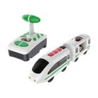 PlayTive ICE RC vonat, rádiófrekvenciás személyvonat, távirányítós mozdony, fa vonat szettekhez (fehér)