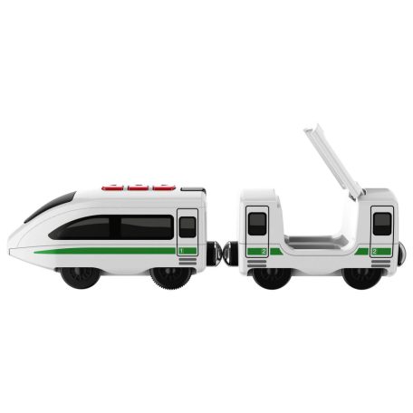 PlayTive ICE RC vonat, rádiófrekvenciás személyvonat, távirányítós mozdony, fa vonat szettekhez (fehér)