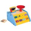   lupilu / PlayTive Junior Wooden Scales Set, 9 részes játék fa mérleg, működő rugós mérleggel és mutatóval, 8 db fa kártyával