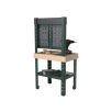  PlayTive ParkSide Plastic Workbench, elektronikus, műanyag játék munkapad, 77 részes gyermek szerelőasztal szerszámokkal és játék akkus fúrógéppel 53 x 100 x 40 cm