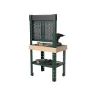 lupilu / PlayTive ParkSide Plastic Workbench, elektronikus, műanyag játék munkapad, 77 részes gyermek szerelőasztal szerszámokkal és játék akkus fúrógéppel 53 x 100 x 40 cm