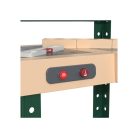 lupilu / PlayTive ParkSide Plastic Workbench, elektronikus, műanyag játék munkapad, 77 részes gyermek szerelőasztal szerszámokkal és játék akkus fúrógéppel 53 x 100 x 40 cm