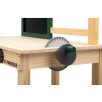   PlayTive ParkSide Mud Workbench fa játék kerti munkapad, fából készült 36 részes játék szerelőasztal szerszámokkal kültérre