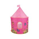 PlayTive SPRING rózsaszín játéksátor tavaszi virág motívumokkal, 100 x 145 cm poliészter játszósátor