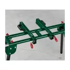 ParkSide PUG 1600 C3 200 kg teherbírású univerzális gépállvány, szerelőállvány, mobil munkapad 100 - 165 x 58 x 81 - 91 cm