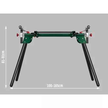 ParkSide PUG 1600 C3 200 kg teherbírású univerzális gépállvány, szerelőállvány, mobil munkapad 100 - 165 x 58 x 81 - 91 cm