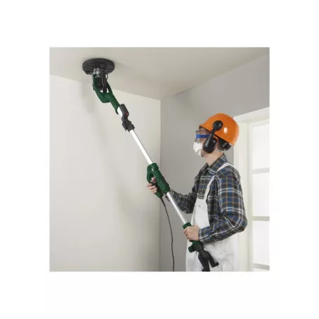 ParkSide PWDS 920 C3 falcsiszoló zsiráf, 710W elektromos fal- és mennyezetcsiszoló, teleszkópos nyéllel