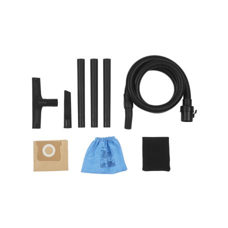 Parkside PWD 12 B1 12 literes 1200W inox, nemesacél száraz és nedves porzsák nélküli porszívó (porzsákkal is használható)