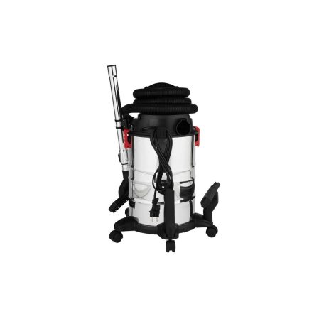 Parkside PWD 25 C4  inox 25 literes 1400W nemesacél száraz - nedves porzsák nélküli porszívó (porzsákkal is használható)