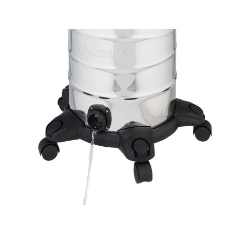 Parkside PWD 25 C4  inox 25 literes 1400W nemesacél száraz - nedves porzsák nélküli porszívó (porzsákkal is használható)