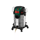 Parkside PWD 30 C1 30L 1500W inox (nemesacél) száraz - nedves porzsák nélküli porszívó, fúvó funkcióval és 2200W hálózati aljzattal szerszámgépekhez (PNTS 1500 D5 utódja)