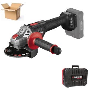   BONTOTT ParkSide PWSAP 20-Li D4 SOLO Performance Brushless X20 sarokcsiszoló, flex, elektronikus fordulatszám szabályzóval, akku és töltő nélkül (szervizes cseregép)