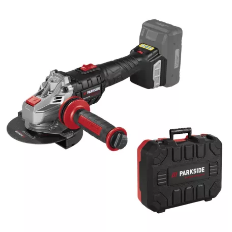 ParkSide Performance PWSAP 20-Li G7 / PPWSA 20-Li A1 SOLO akkus sarokcsiszoló, Brushless X20 flex, mechanikus fordulatszám szabályzóval, akku és töltő nélkül 