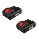 ParkSide PWSAP 40-Li A1 D-Smart 4 Performance Brushless 40V 230 mm dupla akkus sarokcsiszoló, akkumulátoros nagy flex 2 x 20V 4Ah SMART akkuval és dupla töltővel