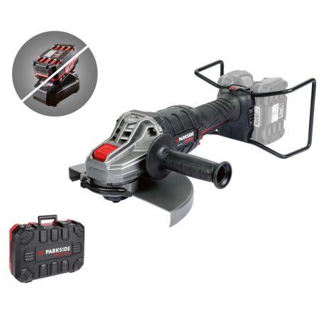 ParkSide PWSAP 40-Li A1 SOLO Performance Brushless 40V 230 mm dupla akkus sarokcsiszoló, akkumulátoros nagy flex, akku és töltő nélkül