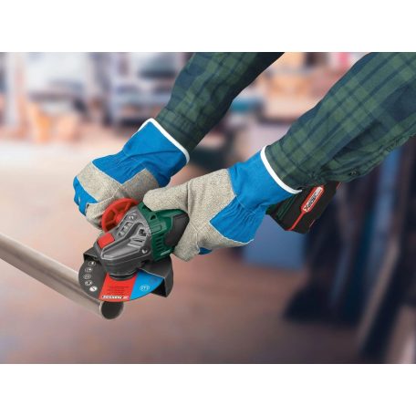 ParkSide PWSA 20-Li F4 / G4 Basic 20V 4 Ah X20 akkus, 125 mm 20V akkumulátoros sarokcsiszoló akkuval és töltővel, kofferben