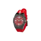 ParkSide PWSL1 A3 Fan Edition Watch vízálló karóra, kvarc óraművel beépített LED lámpábal fekete / zöld / piros színben, ParkSide 30 limitált széria