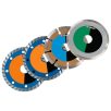   ParkSide PWSZS 1 / WWS-DTS4-P01 Diamond Cutting Disc Set 4 darabos 125 mm gyémánt vágókorong készlet sarokcsiszolóhoz (kisflexhez)