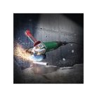 ParkSide PWS 125 G6 / I8 elektromos 1200W 125 mm vezetékes sarokcsiszoló, szabályozható fordulatszámú kétkezes kis flex 1 db koronggal