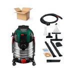 BONTOTT ParkSide PWS 20 C2 20L 1600W kárpittisztító, nemesacél (inox) kombinált takarítógép és száraz-nedves porszívó