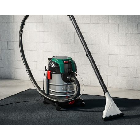 BONTOTT ParkSide PWS 20 C2 20L 1600W kárpittisztító, nemesacél (inox) kombinált takarítógép és száraz-nedves porszívó