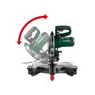 ParkSide PZKS 2000 C3 elektromos 2000W asztali bütüző (fejező) és gérvágó fűrész, vonófűrész, csapfűrész, dupla csúszósínnel