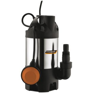   Steinberg PZ 600 inox nemesacél 600W úszókapcsolós kerti szivattyú, szennyvízszivattyú úszókapcsolóval 8.000 l/h