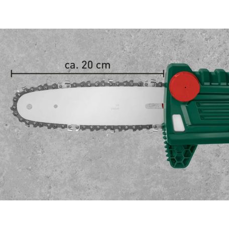 ParkSide PAHE 20-Li D4 / E5 20V 4Ah akkus akkumulátoros teleszkópos magassági ágvágó fűrész, láncfűrész akkuval és töltővel