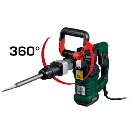 ParkSide PAH 1300 C3 SDS MAX tokmányos 1300W 15J elektromos vésőkalapács, bontókalapács 