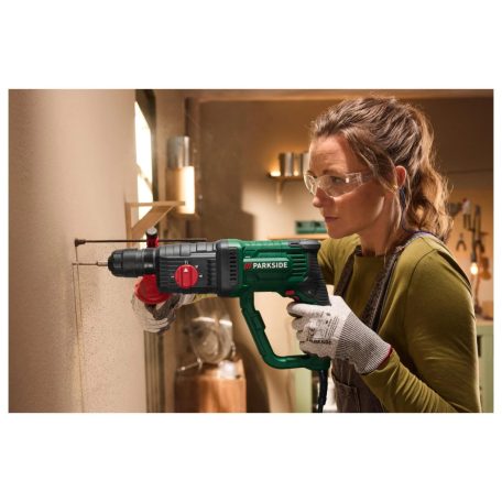 ParkSide PBH 1050 D4 V2 SDS Plus 1050W 3J elektromos (vezetékes) ütvefúró, fúrókalapács, vésőkalapács, fordulatszám szabályzó nélkül
