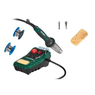   ParkSide PLS 48 D2 48W analóg forrasztó, forrasztópáka állomás forrasztóállomás 100-500°C