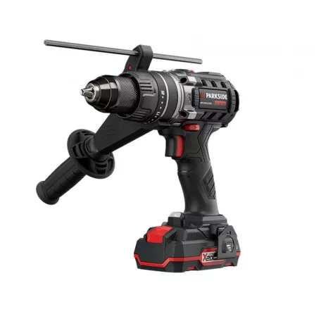 ParkSide PSBSAP 20-Li B2 / B3 20V 2Ah X20 Performance Brushless 80 Nm akkus ütvefúró kofferben, akkuval és töltővel